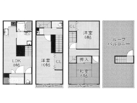 物件○○の間取り図