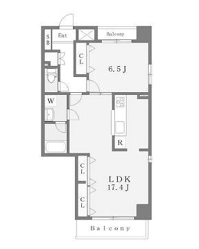 物件○○の間取り図