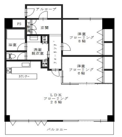 物件○○の間取り図