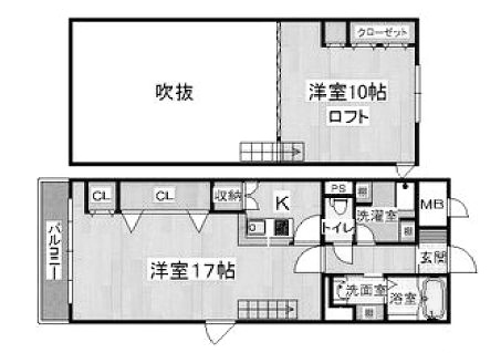 物件○○の間取り図