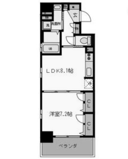 物件○○の間取り図