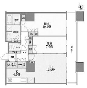 物件○○の間取り図