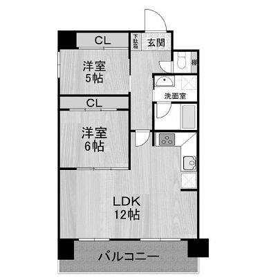 物件○○の間取り図