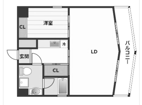 物件○○の間取り図