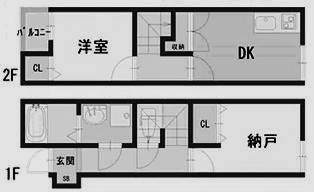 物件○○の間取り図