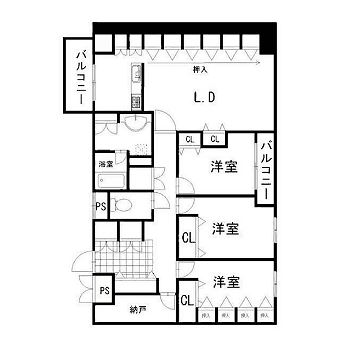 物件○○の間取り図