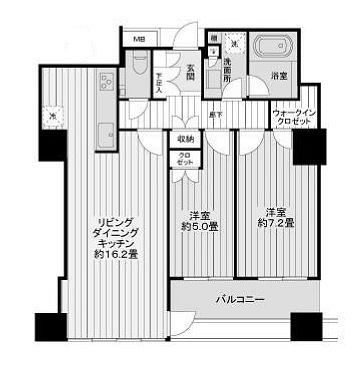 物件○○の間取り図