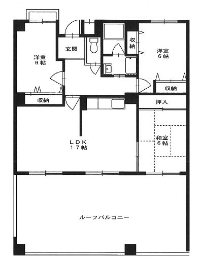 物件○○の間取り図