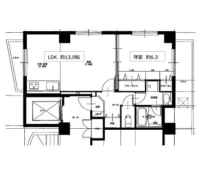 物件○○の間取り図