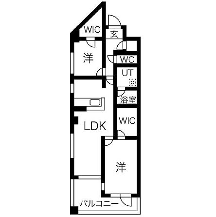 物件○○の間取り図