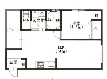 物件○○の間取り図