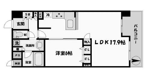 物件○○の間取り図