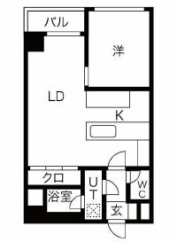 物件○○の間取り図