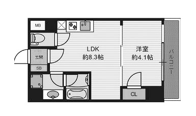 物件○○の間取り図