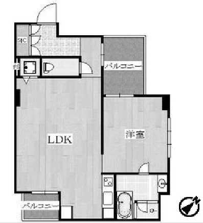 物件○○の間取り図