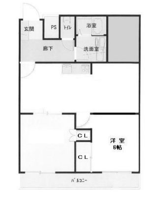 物件○○の間取り図