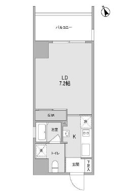 物件○○の間取り図