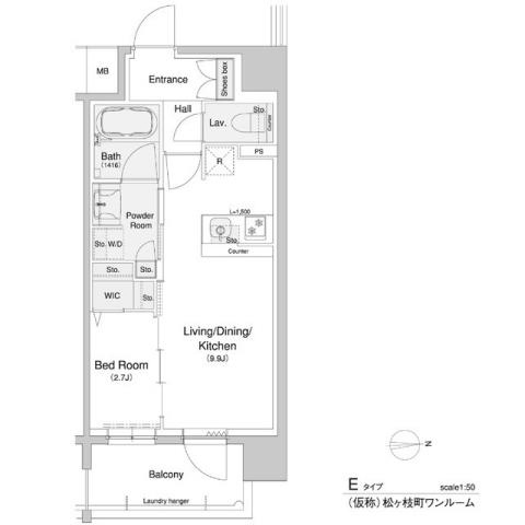 物件○○の間取り図