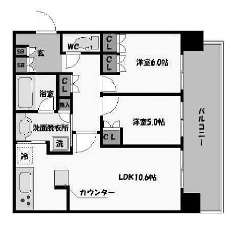 物件○○の間取り図