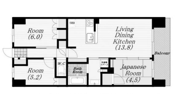 物件○○の間取り図