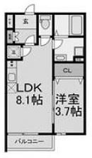 物件○○の間取り図