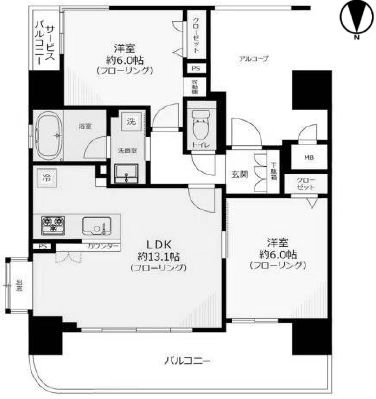 物件○○の間取り図