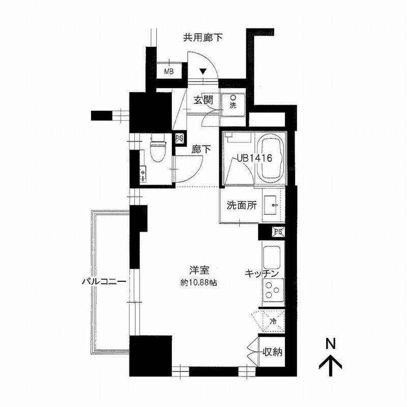 物件○○の間取り図