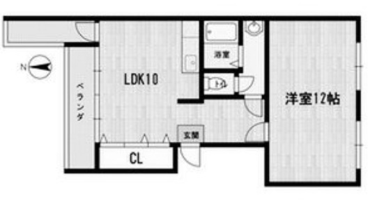 物件○○の間取り図