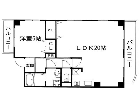 物件○○の間取り図