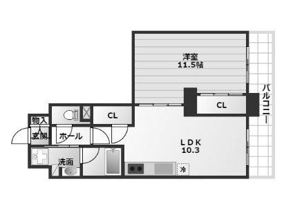 物件○○の間取り図