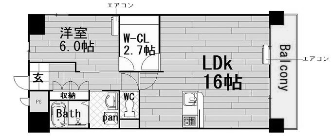 物件○○の間取り図