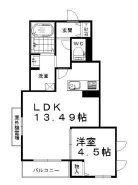 物件○○の間取り図