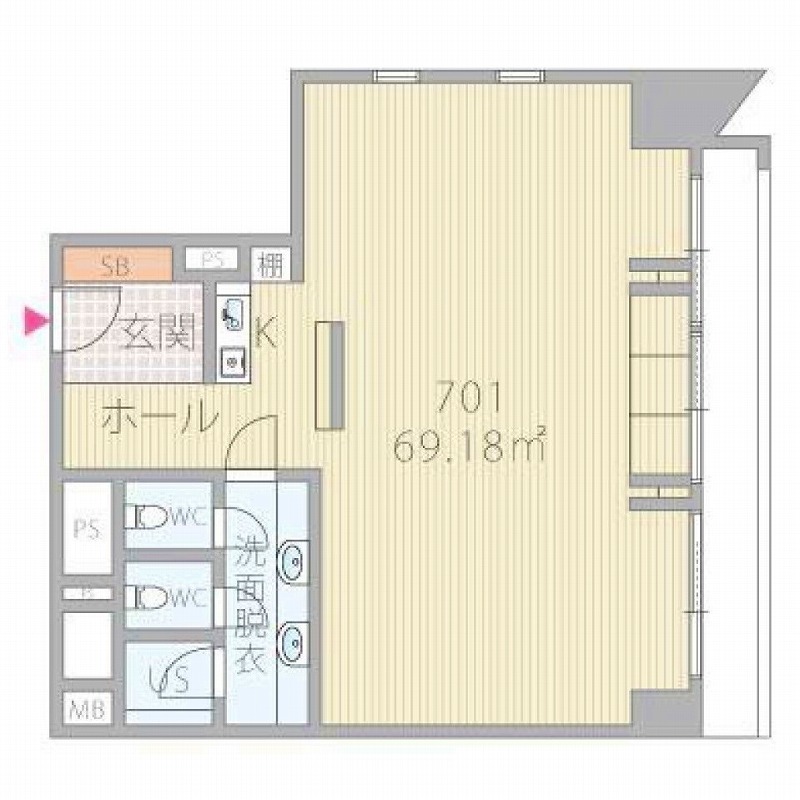 物件○○の間取り図