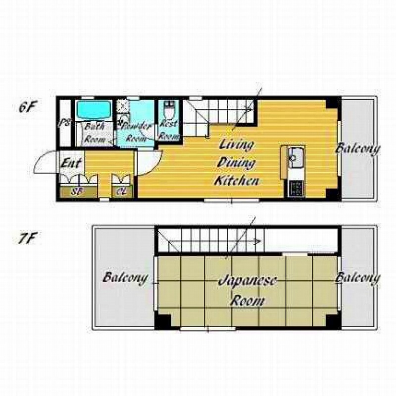 物件○○の間取り図