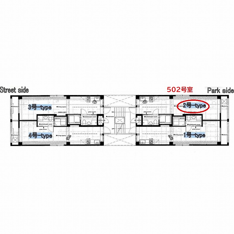 物件○○の間取り図