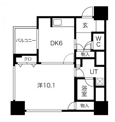 物件○○の間取り図