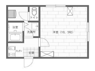 物件○○の間取り図