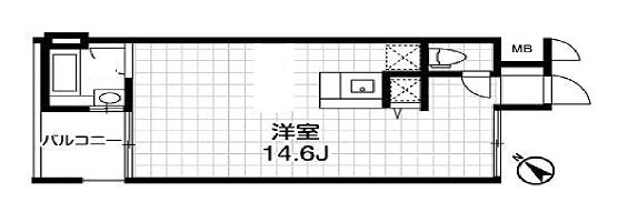 物件○○の間取り図