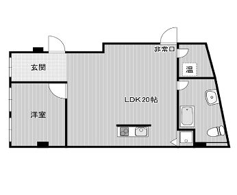 物件○○の間取り図