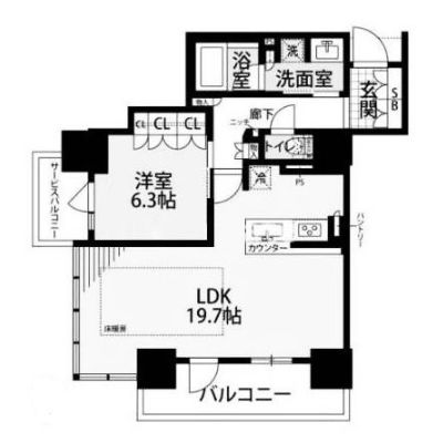 物件○○の間取り図