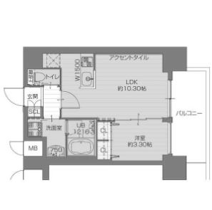 物件○○の間取り図