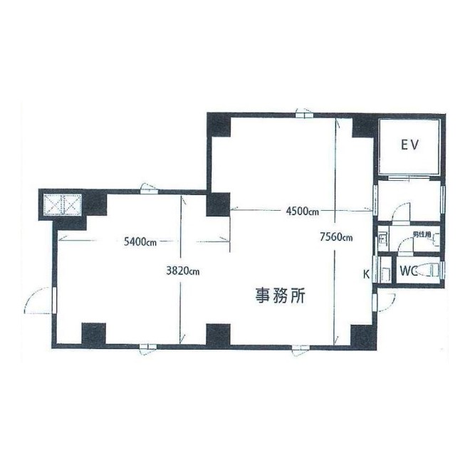 物件○○の間取り図