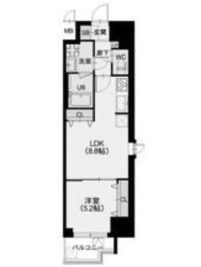 物件○○の間取り図