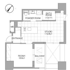 物件○○の間取り図