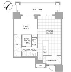 物件○○の間取り図