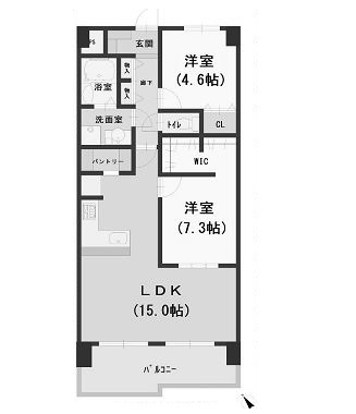 物件○○の間取り図