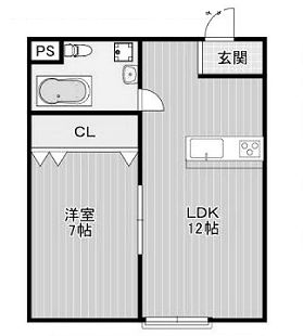 物件○○の間取り図