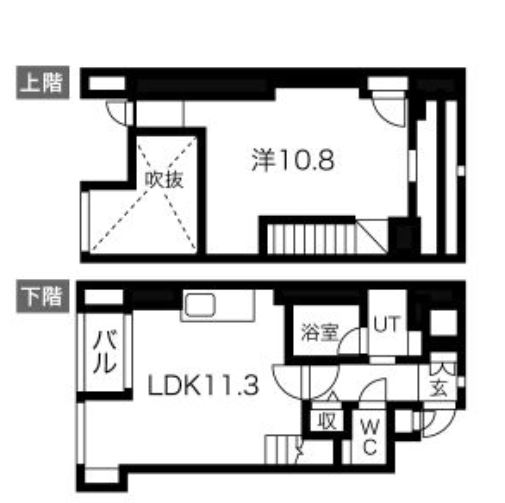 物件○○の間取り図