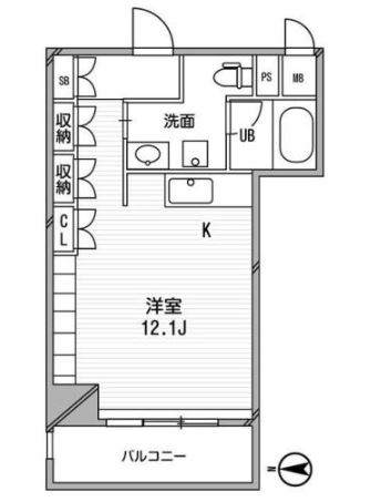 物件○○の間取り図