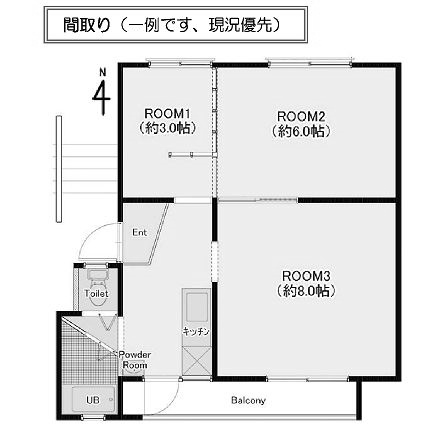 物件○○の間取り図